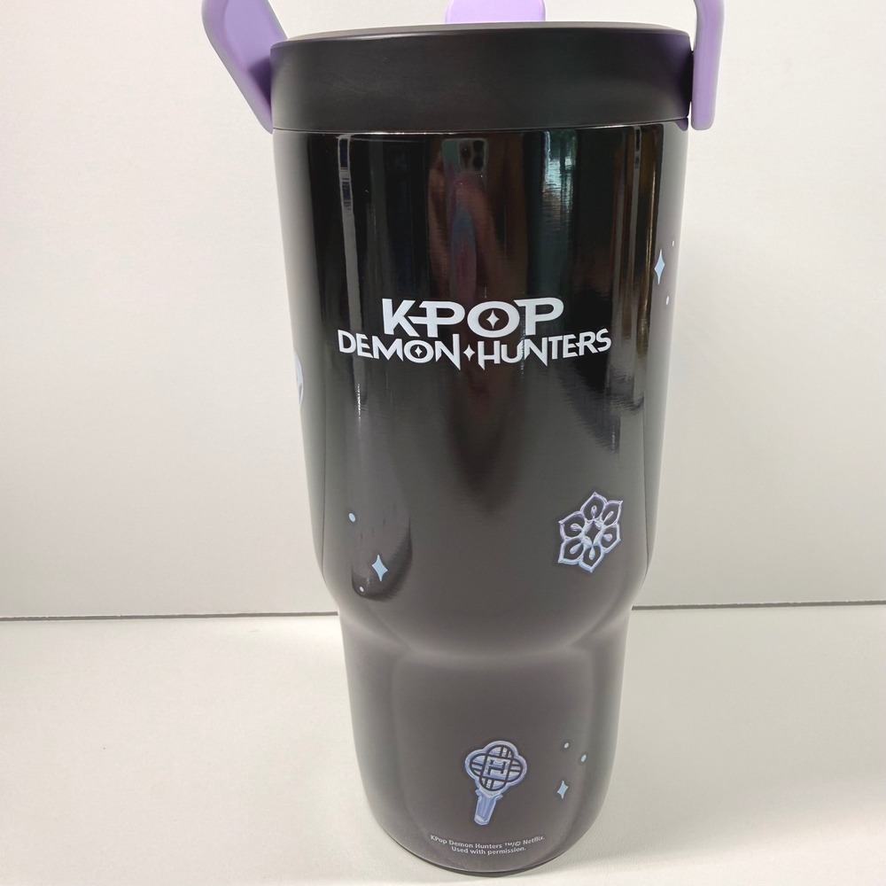 Zak Designs K-Pop Demon Hunters Huntr/x Tumbler 20oz Sams Club Exclusive NEW NIB - Picture 7 of 11